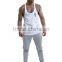 customized grey Gym fitness sports King Tracksuit Bottoms /Joggers mens wholesale sweatpants slim fit with your own design