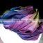 Scarf, Silk Scarf, Hand Painted Silk Scarf - Quintessence Silk - Purple Moss blue - Spellbound Magic