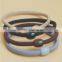 Girls Rubber Elastic Hair Ties Ponytail With Beads