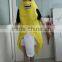 walson clothes apparel Banana Costume Fancy Dress Outfit Men Women Unisex Funny Stag Yellow Fruit Party