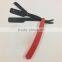 Barber Shaving Razors Red Plastic Handle