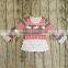 christmas New Style baby Girls snowflake and deer pattern designs dress kids clothing wholesale