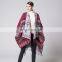 Lengthened Thickening Cashmere Winter Poncho Cloak