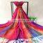 Latest design lady elegant colorful peacock custom logo winter shawl pashmina scarf with tassels