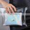 Ladies Clear medium clutch PVC Vinyl Handmade Transparent handbag cosmetic pouch