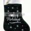 Handmade cartoon christmas stocking for sale