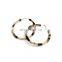 High Quality New Design Acetic Acid Jewelry Women's Acrylic Acetate Hoop Earrings