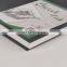 100gsm 80 sheets wire bound black hard fabric texture cover 11x8.5" Sketch pad fashion sketch book