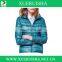 windproof slim fit red woman jacket with down fill