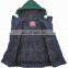 2015 lastest design mens faux fur lining hooded embroidery fur vest