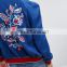 2017 Wholesale New Design Bomber Jacket with Back Embroidery