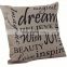 Latest design cheap decor throw sofa pillow cover printing embroidery design chair seat cotton vintage cushion cover