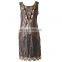 BestDance Art Deco Great Gatsby Vintage Beaded Cocktail Evening Party Flapper Dress