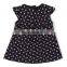 Navy Multi Floral Printed Frock For Kids