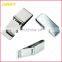 Custom Logo Sterling Silver Hinged Money Clip