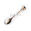 Custom nice gold engraved decorative salt spoon