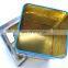 Christmas house shape metal food storage gift containers box