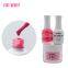 Custom private label acrylic color pigment nail gel nail polish dip powder 3 in 1 system