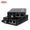 Китайский OEM-конвертер медиа SFP с одним оптическим портом и двумя портами RJ45