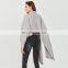 TWOTWINSTYLE Women's Sweater Turtleneck Long Sleeve Loose For Female Casual Asymmetrical Hollow Out