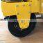 Chinese double-drive double-shock hand-held small road roller 1.5 ton