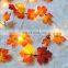 2020 Hot Selling Home Decoration Led Christmas Maple Leaf String Lights