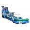 30ft Tall Dual Lane Inflatable Monsoon Water Slide Backyard