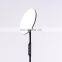Metallic material led lamp living room dimmable floor standing with wall switch compatible