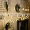 2.5M LED Star Shaped Curtain Lights Christmas Garland 220V String Fairy Lamp Wedding Holiday Party Decoration