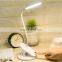 Custom logo OEM factory wholesale modern usb rechargeable bedside touch led desk lamp
