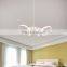 hot selling indoor decoration beatiful flower design acrylic material chandelier for home