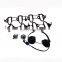 Set 89060413 Engine Intake Manifold Gasket with knock sensor For CHEVY GMC HUMMER 4.8L 5.3L 6.0L
