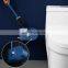 Masthome Newly household plastic modern silicone TPR toilet brush with holder set