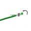 Heavy duty car roof latex bungee cord with metal hook elastic luggage rope