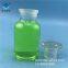 Manufacturers direct 125ml transparent wide mouth reagent  glass bottle