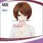 BJD short black doll wigs with bang