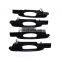 4Pcs Set Outside Door Handles Black For 2006-2010 Hyundai Accent Front Rear New