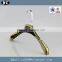 HA6782 Gold Metal Coat Hangers for Clothes Non Slip Skirt Hanger