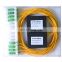 Factory Price  plastic odf 1x24 fiber 1x16 steel tube pon fiber optic modular plc splitter