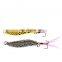 2.5/3.5/5/7/10/15g High Quality New Design Glow  In Dark Leech Luminous Metal Spoon Fishing