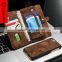 Holder card slot flip leather case for iphone 6s , for iphone 6s wallet case