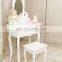 Dressing Table With Mirror and Stool Childrens  (3-7)