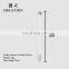Factory Direct custom reusable novelty drink matte metal based coffee stirrers stainless steel cocktail stirrer
