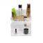 New Fashion Customization 3 Tier cosmetic Makeup acrylic organizer storage box