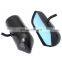 rear view mirror F1 Style Real Carbon Fiber Car Reflector Mirror Blue Tint Metal Bracket left and right Side Mirror