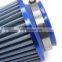 AUSO Length 150mm Universal 76mm 3Inch High Flow Auto Intake Air Filter Cleaner For Car