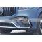 ABS PP material of body kit for Mercedes Benz GLS X167 modified to GLS63 AMG style with front/rear bumper Grille