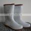 new fashion white winter men PVC safety boots