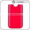 luxury red epi leather mobile phone holder cell phone sleeve phone case for iphone SE/6/6s