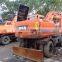 used DOOSAN Wheel excavator DH150W-7